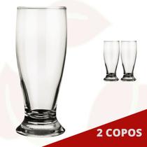 2 Copo de Vidro Tulipa Chopp 200ML Nadir Cerveja Drink