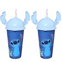 2 Copo do Lilo Stitch 500ml com Orelhas 500ml Disney 2 Copo do Lilo Stitch 500ml com Orelhas 500ml Disney