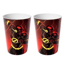 2 Copos do Flash para Sucos Refrigerante Infantil Original Plasútil para Crianças 2 Copos do Flash para Sucos Refrigerante Infantil Original Plasútil para Crianças