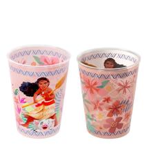 2 Copos Estampa da Moana 320ml Infantil Plasútil Livre de BPA p/ Suco 2 Copos Estampa da Moana 320ml Infantil Plasútil Livre de BPA p/ Suco