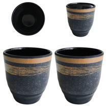 2 Copos Oriental 200ml Saquê Restauarante Japonês Melamina