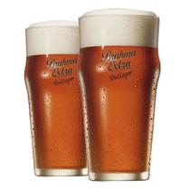 2 Copos P Cerveja e Chopp Brahma Extra Red Lager - 400ml - Ambev Oficial