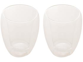 2 Copos para Chá Lyor Dupla Parede de Borossilicato 320ml 2 Copos para Chá Lyor Dupla Parede de Borossilicato 320ml