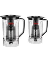 2 Copos Preto Liquidificador Mondial L-1200 BI L-1200 FB 2 Copos Preto Liquidificador Mondial L-1200 BI L-1200 FB