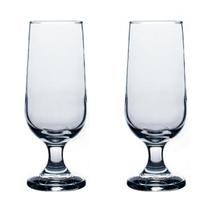 2 Copos Taça Chopp Vidro 300ml Cerveja Hannover Casa Linda