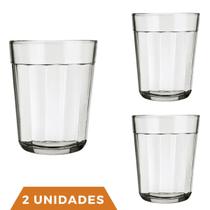 2 Copos Vidro Cachaça Americano Dose Shot 45ml Pinga Nadir