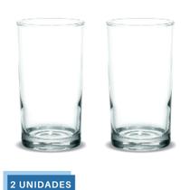 2 Coposs 330ml Vidro Brooklyn Suco Agua Transparente Nadir