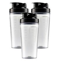 2 Coqueteleiras Garrafa Shakeira Academia 850ml Misturador - 2 Coqueteleiras Garrafa Shakeira Academia 850ml Misturador -