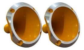 2 cornetas bocal de aluminio rosca 1 pol modelo 1125 cores som automotivo