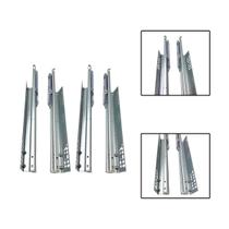 2 Corrediça Telescópica Oculta Invisível C/ Amortecedor 35cm