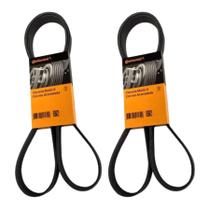 2 Correia Poly V Alternador Bomba D'água Peugeot 408 2010 a 2019 2 Correia Poly V Alternador Bomba D'água Peugeot 408 2010 a 2019