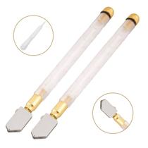 2 Cortador Vidro Espelho Caneta Transparente Riscador Diaman