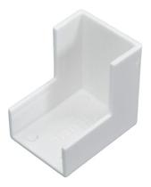 2 Cotovelo Externo Para Acabamento De Canaleta Branco Branca