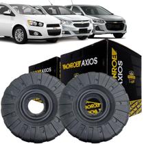2 Coxim Amortecedor Dianteiro Onix Prisma Cobalt Sonic Axios