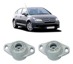 2 Coxim Amortecedor Traseiro Citroen C4 Hatch 2004 Até 2012