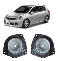 2 Coxim Batente Dianteiro Tiida 08 2009 2010 2011 2012 2013