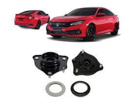 2 Coxim Batente Rolamento Dianteiro Civic G10 2020 2021 2022 2 Coxim Batente Rolamento Dianteiro Civic G10 2020 2021 2022