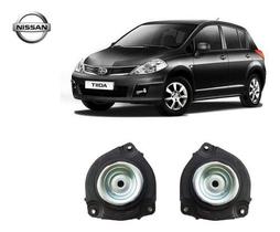 2 Coxim Batente Suspensão Dianteira Nissan Tiida 2009 2010 2011