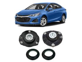 2 Coxim Com Rolamento Dianteiro Cruze Sedan 2017 2018 2019