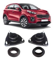 2 Coxim Com Rolamento Dianteiro Kia Sportage 2016 2017 2018