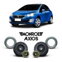 2 Coxim Com Rolamento Dianteiro Peugeot 2017 18