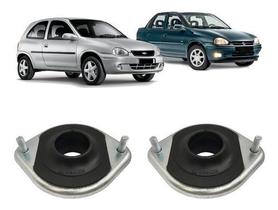 2 Coxim Da Suspensão Dianteira Chevrolet Corsa 1998 A 2001
