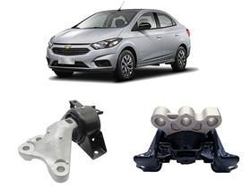 2 Coxim Motor Direito Esquerdo Prisma 2017 18 19 Automatico