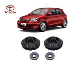 2 Coxim Rolamento Amortecedor Dianteiro Toyota Etios 2012 2013 2014