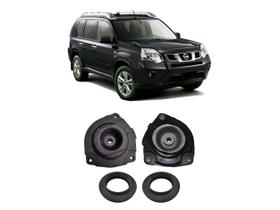 2 Coxim + Rolamento Dianteiro Nissan X-trail 2007 2008 2009