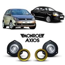 2 Coxim + Rolamento Dianteiro Volkswagen Polo 2012 Até 2015