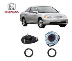 2 Coxim Rolamento Suspensão Dianteira Honda Civic 2003 2004 2005 2006