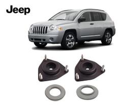 2 Coxim Rolamento Suspensão Dianteira Jeep Compass 2011 2012 2013 2014