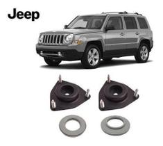 2 Coxim Rolamento Suspensão Dianteira Jeep Patriot 2007 2008 2009 2010