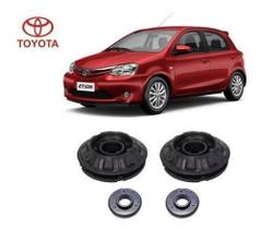 2 Coxim Rolamento Suspensão Dianteira Toyota Etios 2012 2013 2014 2015