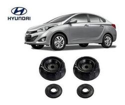 2 Coxim + Rolamento Suspensão Dianteiro Hyundai Hb20s 2012 2013 2014 2015