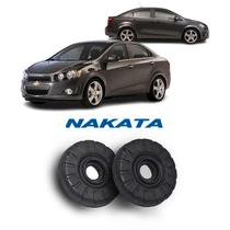 2 Coxim Suspensão Dianteira Nakata Sonic Sedan 2012 2013 14