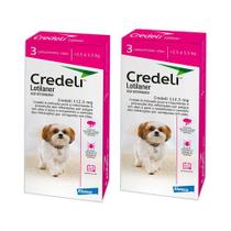 2 Credeli Antipulgas Carrapatos 112,5mg 2,5- 5,5kg 03 Comp.