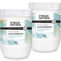 2 Creme Anticelulite Algas Marinhas 650G Dagua Natural 2 Creme Anticelulite Algas Marinhas 650G Dagua Natural