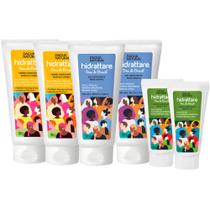 2 Creme Corporal 2Creme Mãos Pés 2Esfoliante Tons Do Brasil