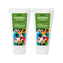 2 Creme Hidratante Mãos Pés 50G Tons Do Brasil Dagua Natural