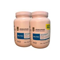 2 Creme Massagem Neutro - Hidratação Profunda e Suave!