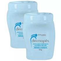 2 Creme para hidratar e restaurar os pés Dermopés 55g