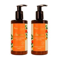 2 Cremes Corporal Hidratante Natural Pomar Amantikir - 200ml 2 Cremes Corporal Hidratante Natural Pomar Amantikir - 200ml