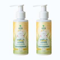 2 Cremes de Pentear Infantil Natural de Aloe Vera, Camomila e Pantenol 2 Cremes de Pentear Infantil Natural de Aloe Vera, Camomila e Pantenol