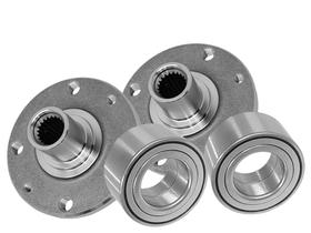 2 cubo c/rolamento dianteiro clio 1.0 8v s/ abs após 2000