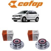 2 Cubo de Roda Cofap Traseiro VW Polo 1.6 Original 2006 2007 2008 2009