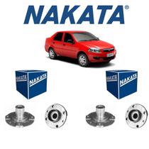 2 Cubo de Roda Dianteiro Siena 1.3 Original Nakata Novo 2009 2010 2011 2012