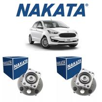 2 Cubo de Roda Ford Ka 1.5 Traseiro Novo Original Nakata 2018