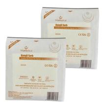 2 Curativos De Fibras Alginato Calcio P/ Feridas Vitamedical 2 Curativos De Fibras Alginato Calcio P/ Feridas Vitamedical
