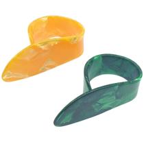 2 Dedeira polegar viola em ABS VERDE E LARANJA MXP